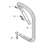 Handle Assembly For Husqvarna 3120XP Chainsaw 