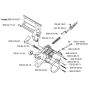 Chain Brake Assembly for Husqvarna 316 Electric Chainsaws