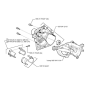 Crankcase for Husqvarna 322 C Trimmer/ Edgers