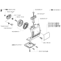 Starter Assembly For Husqvarna 322R Brushcutter