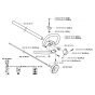 Shaft & Handle-1 for Husqvarna 323 C Trimmer/ Edgers