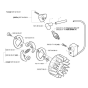 Ignition System  for Husqvarna 323 E Trimmer/ Edgers