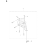 Crankcase Assembly for Husqvarna 323 HD60 Hedge Trimmers