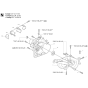 Crankcase & Clutchdrum Assembly for Husqvarna 323 HE3 Hedge Trimmers