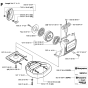 Starter Assembly for Husqvarna 323P Pole Pruners