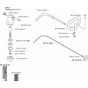 Shaft & Handle for Husqvarna 325 CX Trimmer/ Edgers