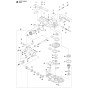 Bevel Gear Assembly for Husqvarna 325 HE3 Hedge Trimmers