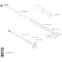 Handle & Controls Assembly for Husqvarna 325 HE4 X-Series Hedge Trimmers