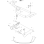 Handle & Controls Assembly for Husqvarna 325 HS99 X-Series Hedge Trimmers