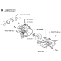 Crankcase & Clutchdrum Assembly For Husqvarna 325RDX Brushcutter