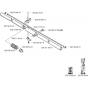 Shaft for Husqvarna 326 C Trimmer/ Edgers