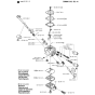 Carburetor Details Assembly for Husqvarna 326 HS99 X-Series Hedge Trimmers