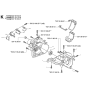 Crankcase Assembly for Husqvarna 326P Pole Pruners