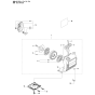 Starter Assembly For Husqvarna 326RJX Brushcutter