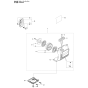 Starter-1 Assembly For Husqvarna 326RX Brushcutter