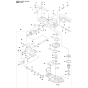 Bevel Gear Assembly for Husqvarna 327 HE4 X-Series Hedge Trimmers