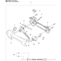 Handle & Controls  for Husqvarna 327 LDx Trimmer/ Edgers