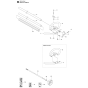 Shaft & Handle Assembly For Husqvarna 327RJX Brushcutter