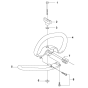 Handle-1 Assembly For Husqvarna 333R Brushcutter