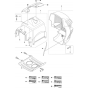 Cover-1 for Husqvarna 335 LS Trimmer/ Edgers