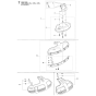 Accessories Assembly For Husqvarna 335RJX Brushcutter