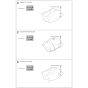 Cylinder Cover Assembly For Husqvarna 340 Chainsaw 