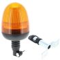 Amber/Orange LED Medium Flexi DIN Type Fixing Flashing Beacon - Spigot Kits