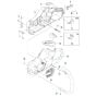 Chassis for Husqvarna 340i Battery Chainsaw