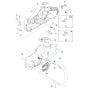 Chassis (1) for Husqvarna 340i Battery Chainsaw