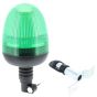 Green LED Medium Flexi DIN Type Fixing Flashing Beacon - Spigot Kits