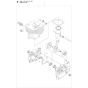 Short Block Assembly For Husqvarna 343F Brushcutter