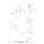 Throttle Assembly for Husqvarna 343FRM Brushcutter