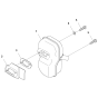 Muffler-2 Assembly For Husqvarna 545FX Brushcutters