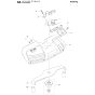 Accessories-4 Assembly For Husqvarna 345R Brushcutter