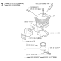 Cylinder Piston Assembly For Husqvarna 350 Chainsaw 