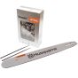 15" .325" 1.5mm Chain, Bar and File Kit for Husqvarna 351 353, 357XP Chainsaws