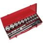 3/4 inch Drive Metric Socket Set - 21 Piece - OEM  No. 355 1567