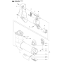 Suspension-1 Assembly For Husqvarna 355FRM Brushcutter