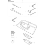 Accessories Assembly For Husqvarna 355FRM Brushcutter