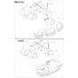 Accessories-3 Assembly For Husqvarna 355FXT Brushcutter