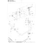 Throttle Controls Assembly For Husqvarna 355RX Brushcutter