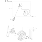 Ignition System Assembly For Husqvarna 355RX Brushcutter