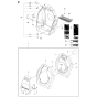 Cover Assembly for Husqvarna 356BF Leaf Blower