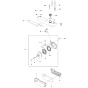 Fuel Tank Assembly for Husqvarna 356BT Leaf Blower