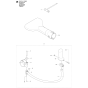 Accessories Assembly for Husqvarna 370BFS Leaf Blower