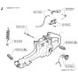 Fuel Tank Assembly For Husqvarna 371XP  Chainsaw 