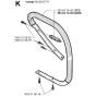 Handle Assembly For Husqvarna 371XP  Chainsaw 