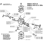 Carburetor Details Assembly For Husqvarna 371XP  Chainsaw 