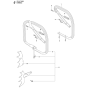 Handle Assembly For Husqvarna 372XP X-Torq Chainsaw 