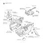 Crankcase Assembly for Husvqarna 375K Disc Cutter